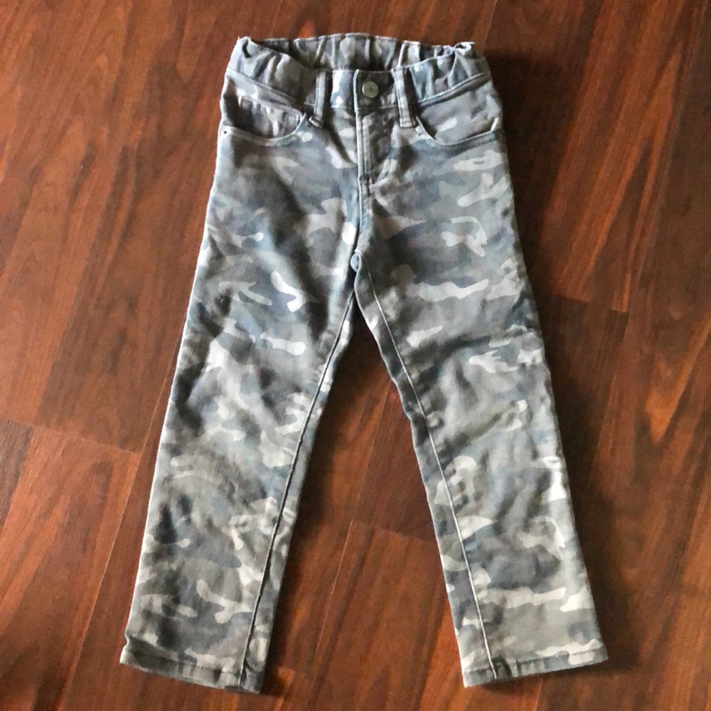 Gap Camo Jeans Toddler 4 Years Slim